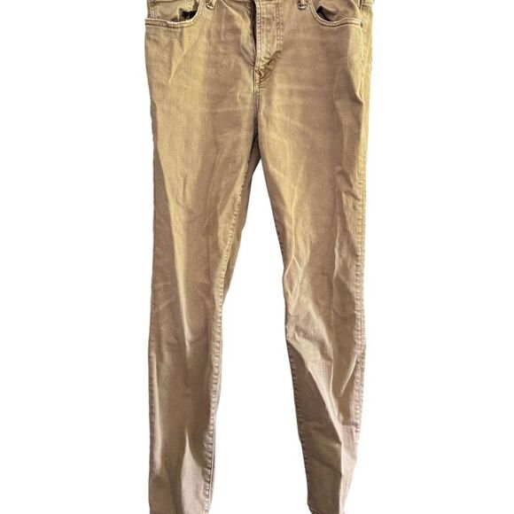 American Eagle Outfitters Men's Tan Slim Jeans - Picture 2 of 2